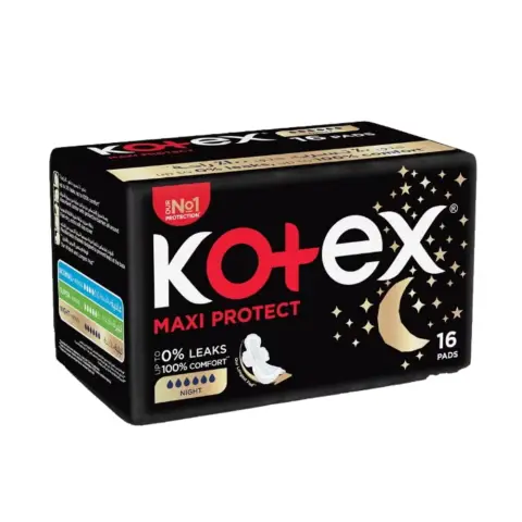 Kotex Maxi Night Time Sanitary Pads 16s thumbnail 1