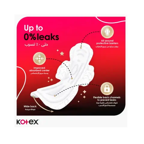 Kotex Maxi Night Time Sanitary Pads 16s thumbnail 4