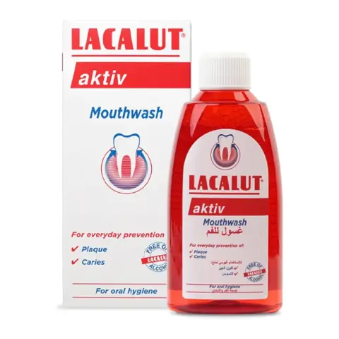 Lacalut Aktiv Mouth Wash 300Ml thumbnail 1