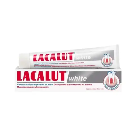 Lacalut White Toothpaste 75Ml thumbnail 1