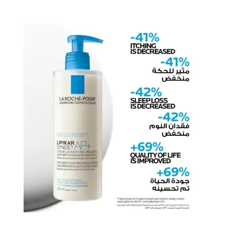 Laroche Posay Lipikar Ap+ Syndet 400mL thumbnail 3