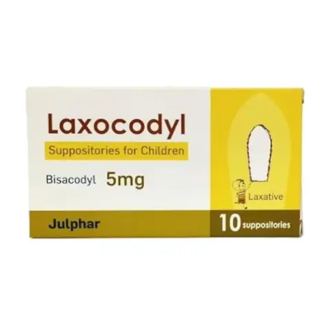 Laxocodyl Paediatric Suppositories 10s thumbnail 1
