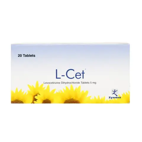 L-Cet 5mg Tablets 20s thumbnail 1