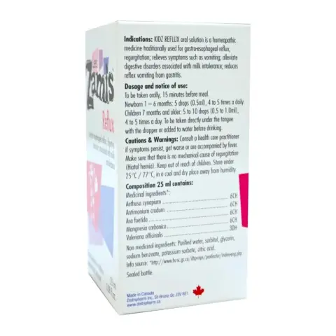 Les Zamis Infant Acid Reflux Oral Solution 25mL thumbnail 2