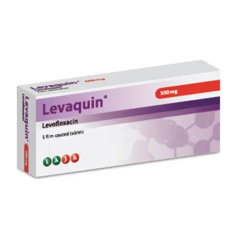 Levaquin 500mg Tablets 5s thumbnail 1