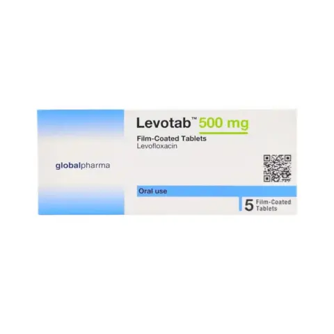 Levotab 500mg Tablets 5s thumbnail 1