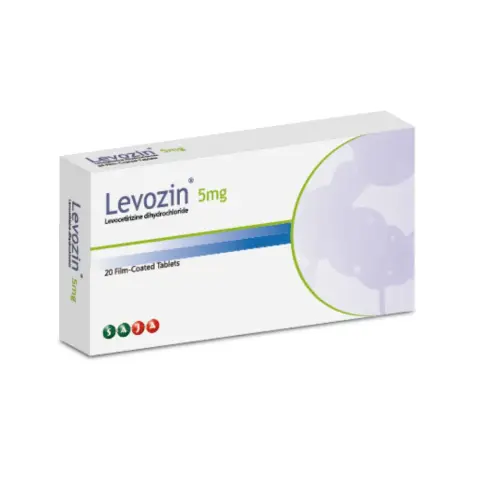 Levozin 5mg 20 Tablets thumbnail 1