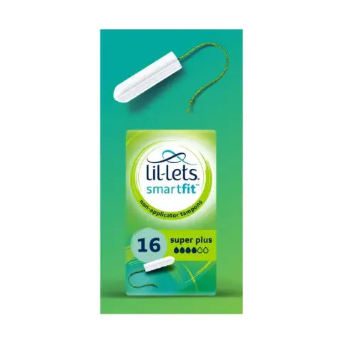 Lil-Lets Non-Applicator Super Plus Tampons 16s thumbnail 2