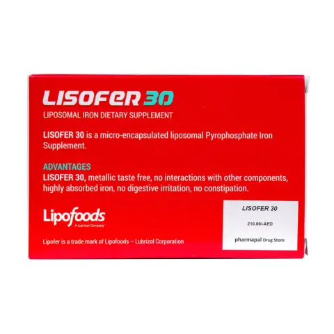 Lisofer 30Mg Veg Capsules 30S thumbnail 2