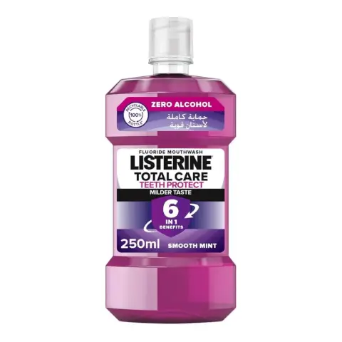 Listerine Total Care Teeth Protect Zero Alcohol Mouthwash 250mL thumbnail 1