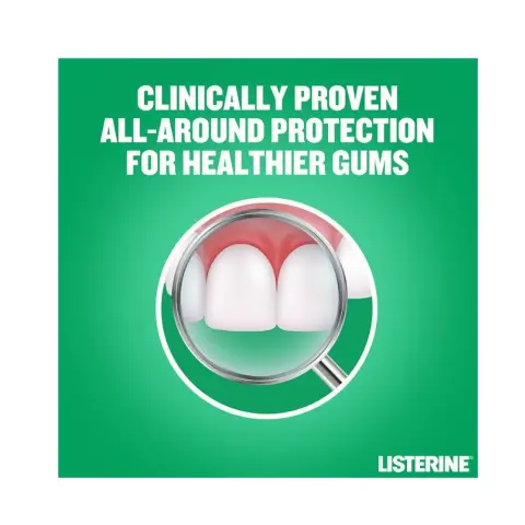 Listerine Total Care Gum Protect Mild Taste Mouthwash With Zero Alcohol 500mL  thumbnail 2