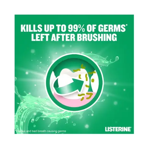 Listerine Total Care Gum Protect Mild Taste Mouthwash With Zero Alcohol 500mL  thumbnail 3
