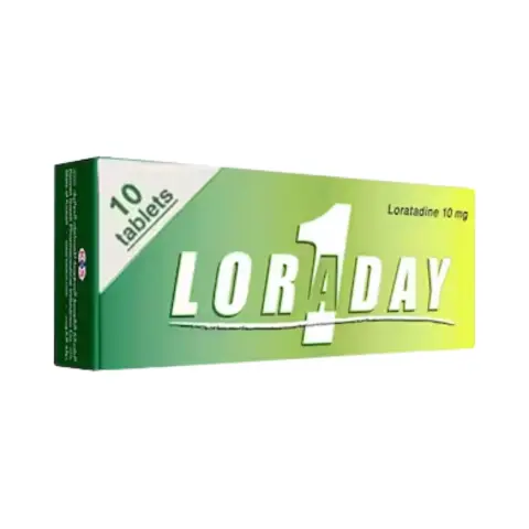 Loraday 10mg 10s thumbnail 1