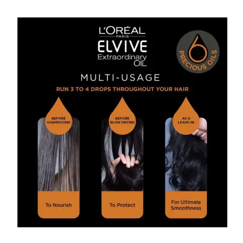 Loreal Elvive Extraordinary Oil Replacement 300Ml thumbnail 2