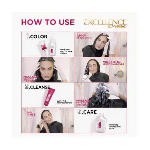 Loreal Excellence 4 Brown Hair Color thumbnail 4