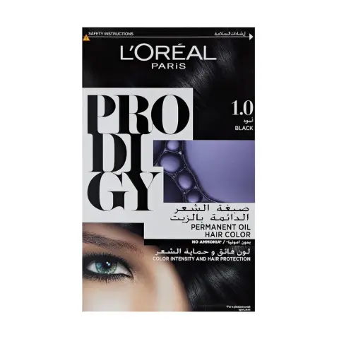 Loreal Prodigy 1.0 Obsidian Black Hair Dye thumbnail 1