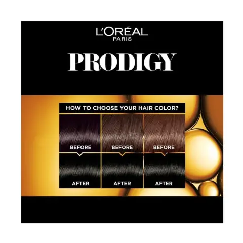 Loreal Prodigy 1.0 Obsidian Black Hair Dye thumbnail 3