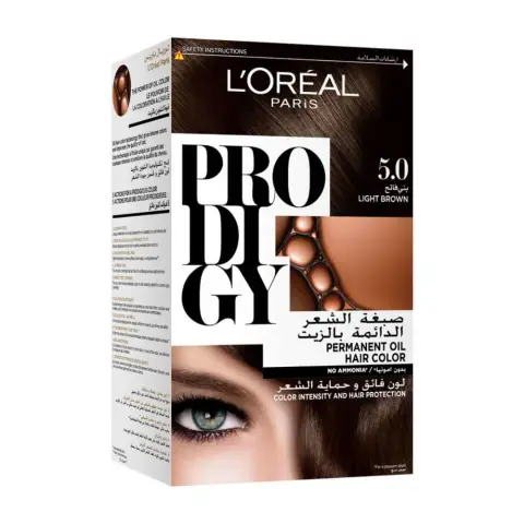 Loreal Prodigy 5.0 Light Brown Hair Color thumbnail 1
