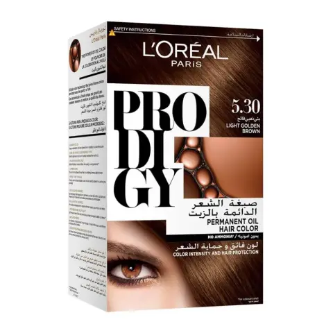 Loreal Prodigy 5.30 Light Golden Brown Hair Color thumbnail 1