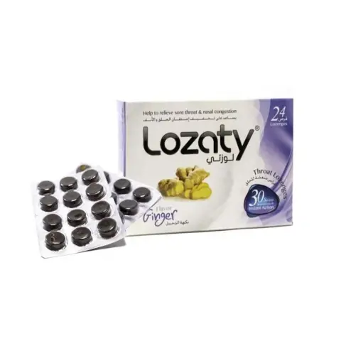 Lozaty Ginger Lozenges 24s thumbnail 2