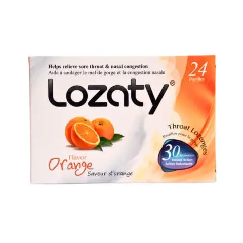 Lozaty Orange Lozenges 24s thumbnail 1