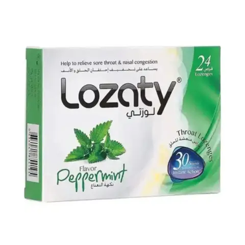 Lozaty Peppermint Lozenges 24s thumbnail 1