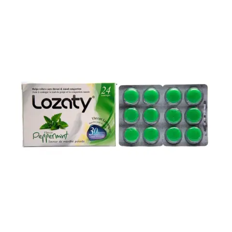 Lozaty Peppermint Lozenges 24s thumbnail 2