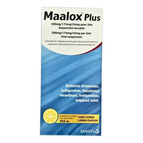 Maalox Plus Oral Suspension 355ml thumbnail 1