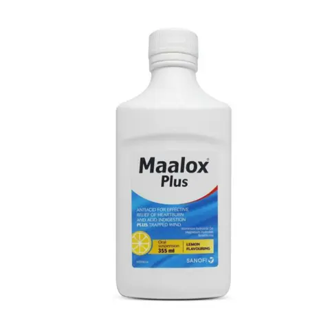 Maalox Plus Oral Suspension 355ml thumbnail 2