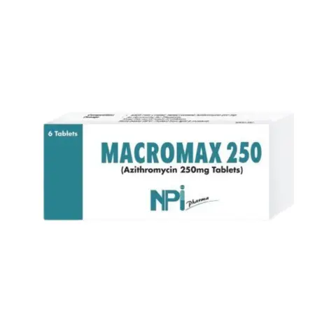 Macromax 250mg Tablets 6s thumbnail 1