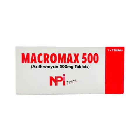 Macromax 500mg Tablets 3s thumbnail 1