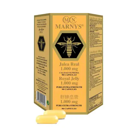Marnys Royal Jelly 1000Mg Capsules 90S thumbnail 1