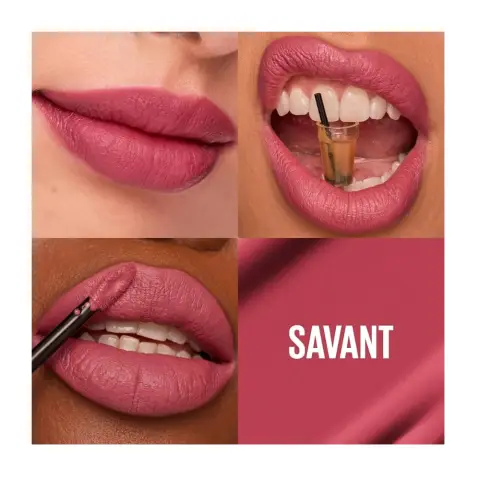 Maybelline Super Stay Matte Ink Pinks Nu 155 Savant Lipstick thumbnail 2