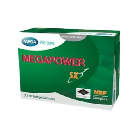 Megapower Sx Capsule 30'S