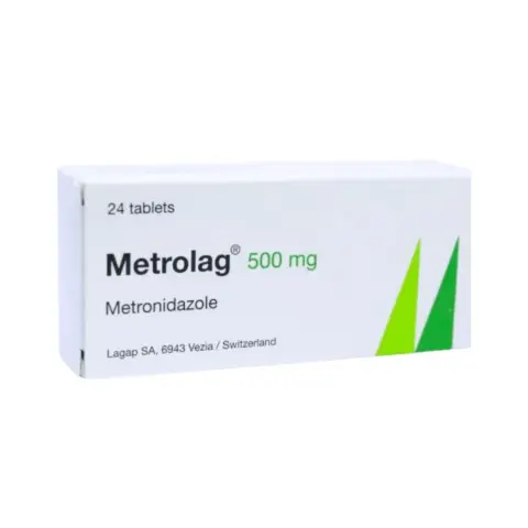 Metrolag 500mg Tablets 24s thumbnail 1