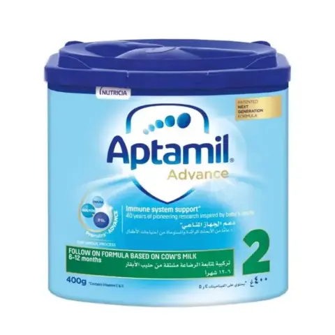 Aptamil Advance Comfort Stage 2 Anti-Colic Follow-On Formula 400g thumbnail 1