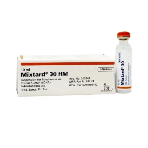 Mixtard 30 HM Injection 10ml thumbnail 2