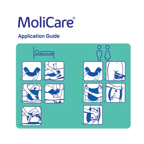Molicare Extra Adult Diaper Slip, Slip diapers for adult incontinence, Unisex, Extra Large, 5 drops, 14 pieces / pack thumbnail 4