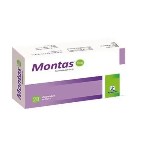 Montas 4mg Tablets 28s thumbnail 1