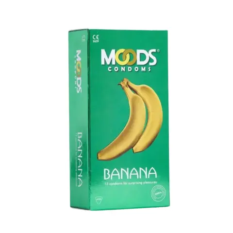 Moods Banana Condom 12S thumbnail 1