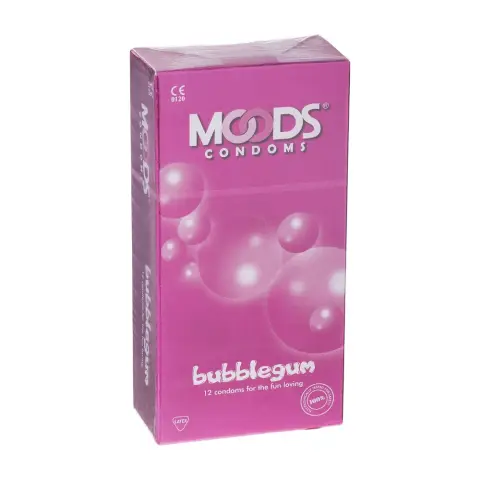 Moods Bubblegum Condom 12S thumbnail 1