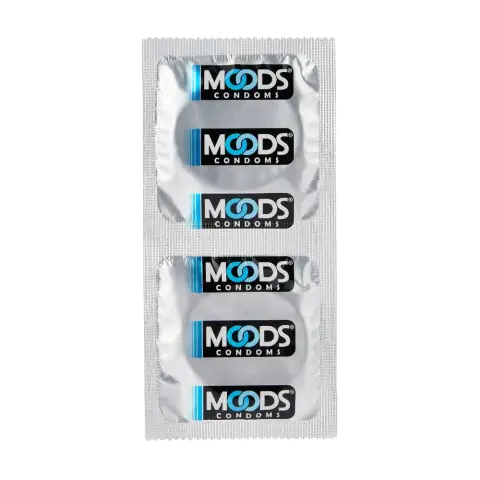 Moods Ribbed Condom 12S thumbnail 3