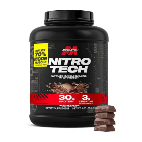 Muscle Tech Nitro Tech Milk Chocolate Powder 4Lb