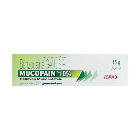 Mucopain 10% Gel 15g thumbnail 1