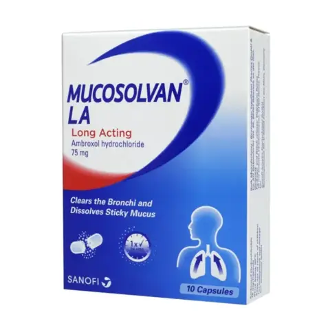 Mucosolvan LA 75mg Capsules 10s thumbnail 1