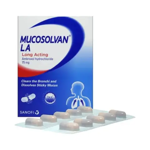 Mucosolvan LA 75mg Capsules 10s thumbnail 2