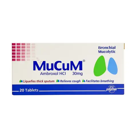 Mucum 30mg 20 Tablets thumbnail 1