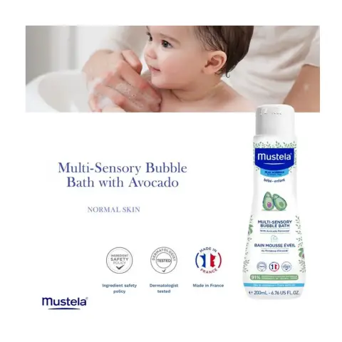 Mustela Gentle Tear-Free Baby Bubble Bath 200ml thumbnail 2