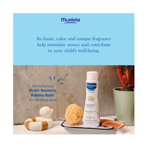 Mustela Gentle Tear-Free Baby Bubble Bath 200ml thumbnail 3