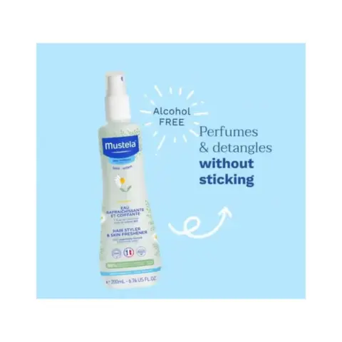 Mustela Baby Hair Styler & Skin Freshener Spray 200ml thumbnail 2
